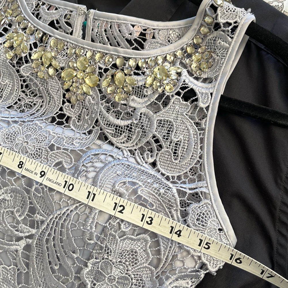 Adrianna Papell Lace Sheath Dress - Picture 8 of 12